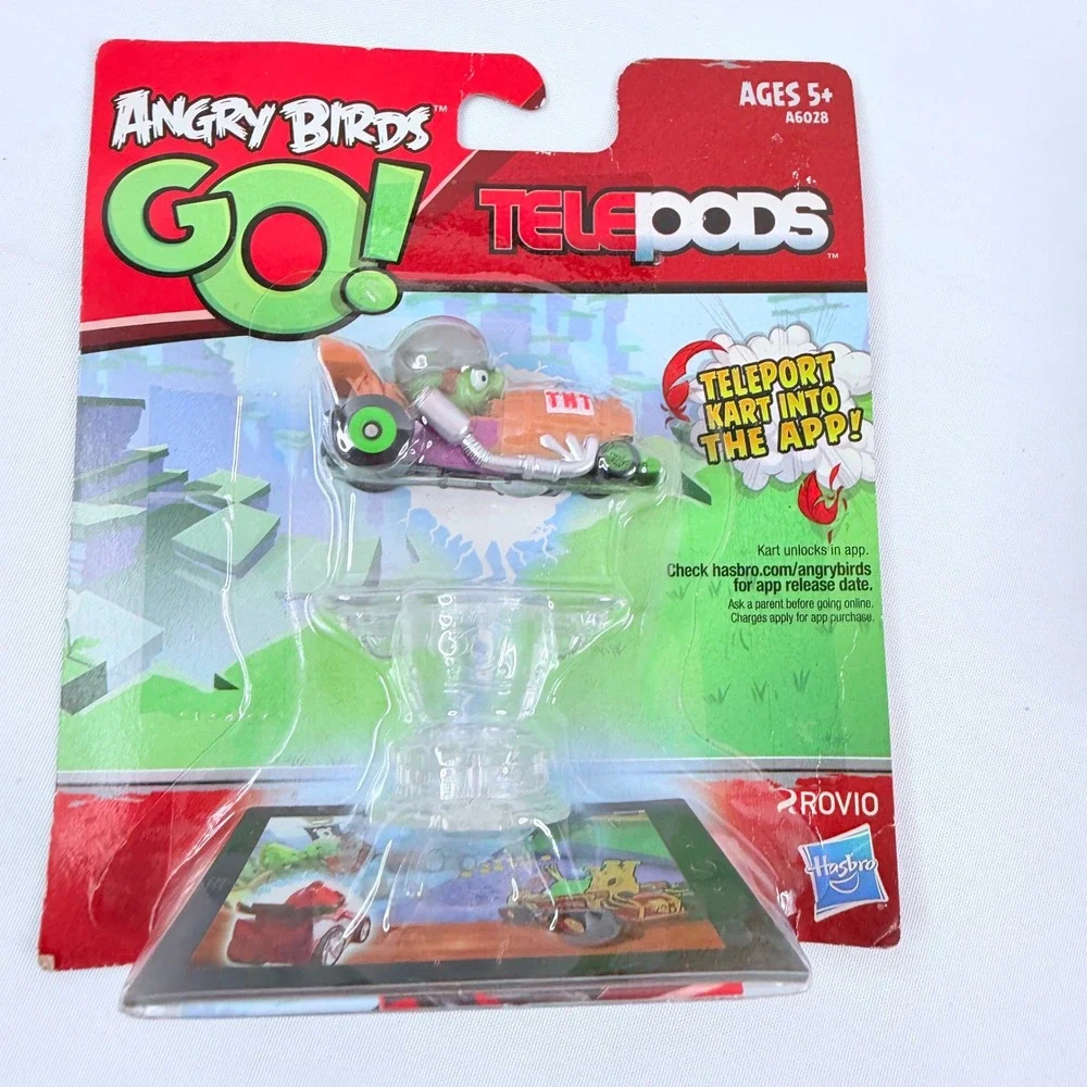 Angry Birds Go Telepods Kart Pig TNT Barrel Hasbro A6028 New 2013